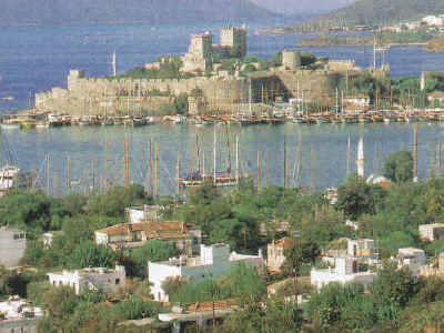 The Crusader Castle in Bodrum
